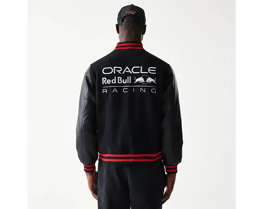 Jacket New Era - F1 Varsity Jacket - Red Bull F1 - Black