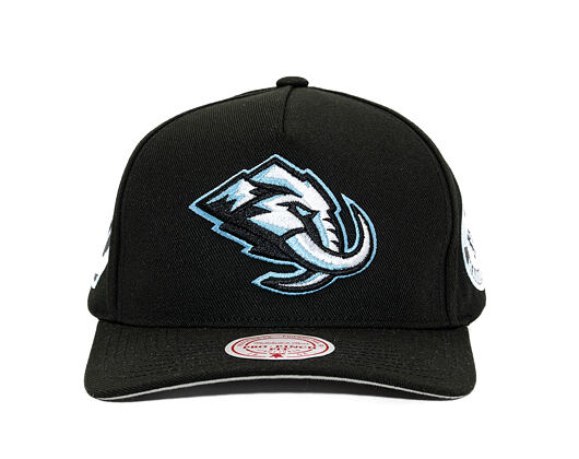 Mitchell & Ness - Utah Mammoth - Double Clutch Pro Snapback - Black