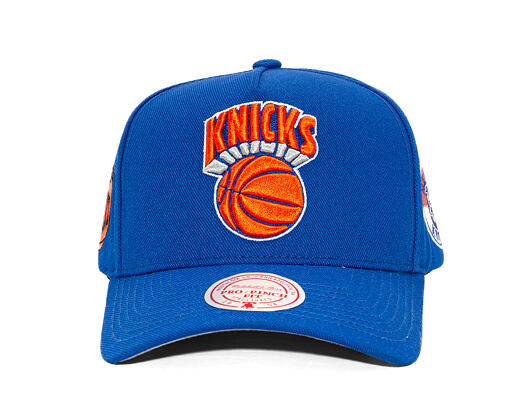 Mitchell & Ness - New York Knicks - Double Clutch Pro Snapback Hwc - Royal