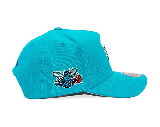 Mitchell & Ness - Charlotte Hornets - Double Clutch Pro Snapback Hwc - Teal
