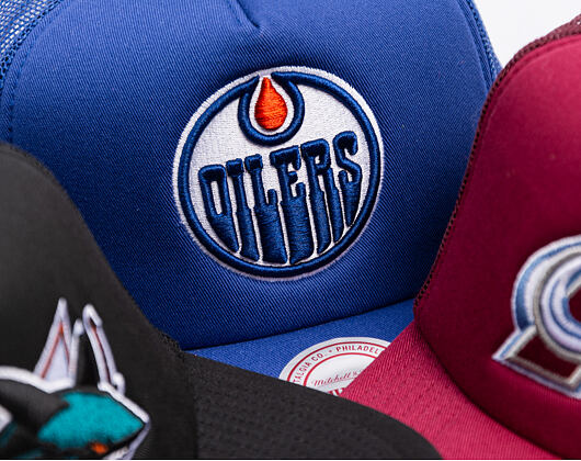 Mitchell & Ness - Edmonton Oilers - Evergreen Trucker - Blue