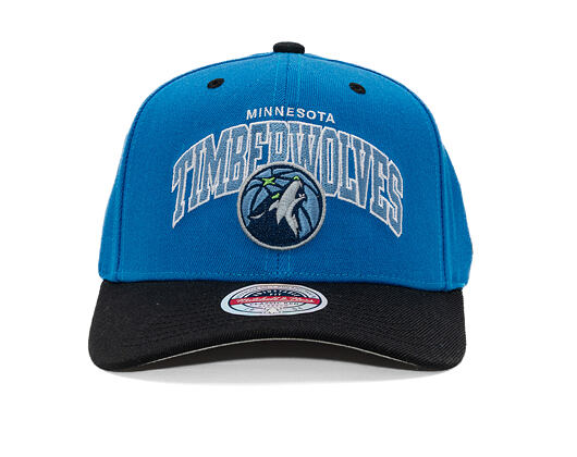 Cap Mitchell & Ness - NBA Team Arch Snapback - Minnesota Timberwolves - Blue / Black