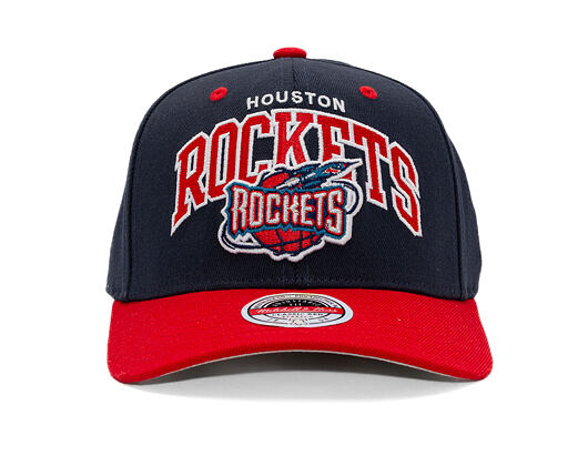 Cap Mitchell & Ness - NBA Team Arch Snapback - Houston Rockets - Navy / Red