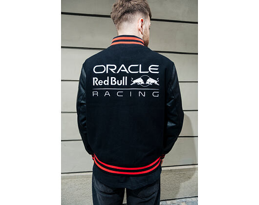 Jacket New Era - F1 Varsity Jacket - Red Bull F1 - Black