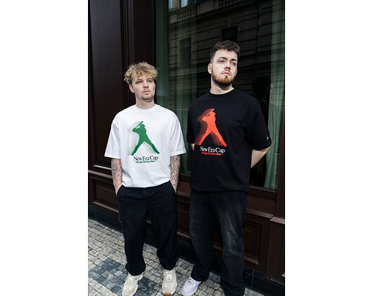 Tee New Era - Player Graphic Oversized Tee - White