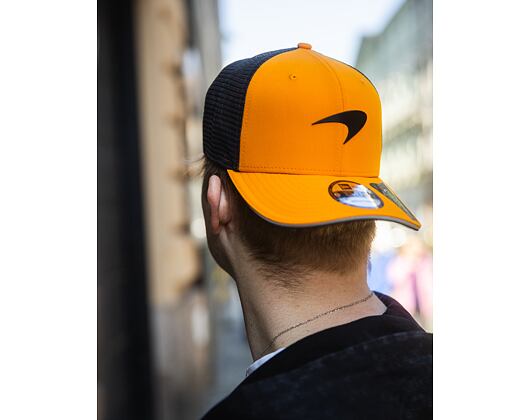 Cap New Era - Team Core 9SEVENTY Stretch-Snap - McLaren F1 - Orange / Black