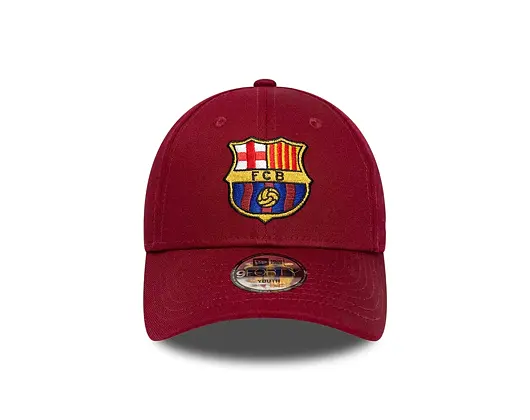 Kids Cap New Era - Core Logo 9FORTY Kids - Barcelona FC - Cardinal