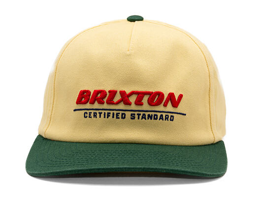 Cap Brixton - Certified LP Dadcap - Washed Yellow/Medite
