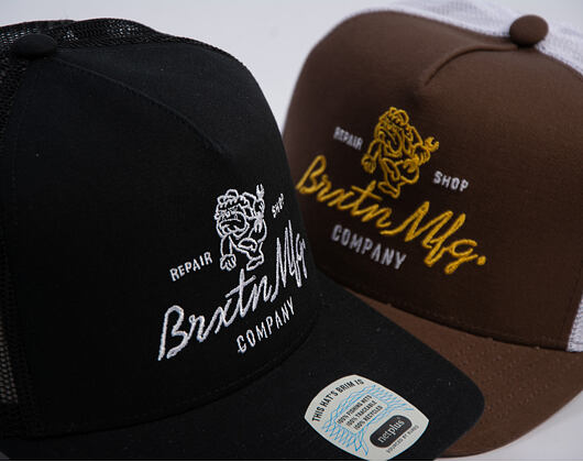 Cap Brixton - Tolman MP Trucker - Black