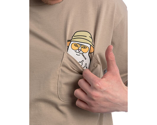 Tee Nermal S Thompson Pocket Tee (Tan)