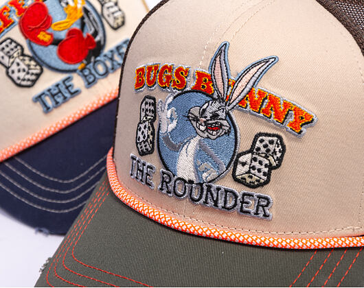Cap Capslab - Looney Tunes Bugs Bunny The Rounder - Olive / Off White