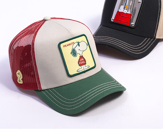 Cap Capslab - Trucker Peanuts - Cool Joe - White / Red /Green