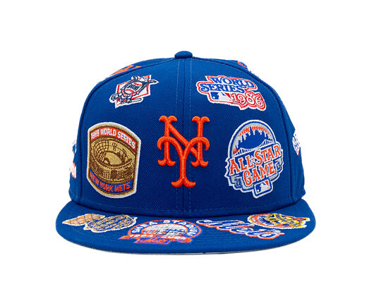 Cap New Era - MLB All Over Logo 59FIFTY - NY Mets - Team Color