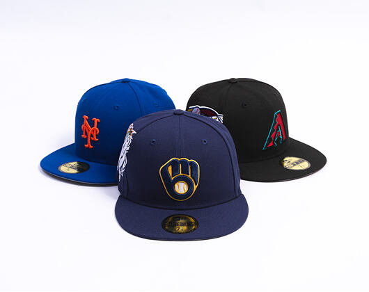 Cap New Era - MLB Hidden Hit 59FIFTY - Milwaukee Brewers - Team Color