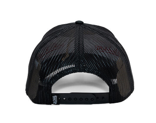 Cap Von Dutch - Trucker - Rubber Logo Black/Black
