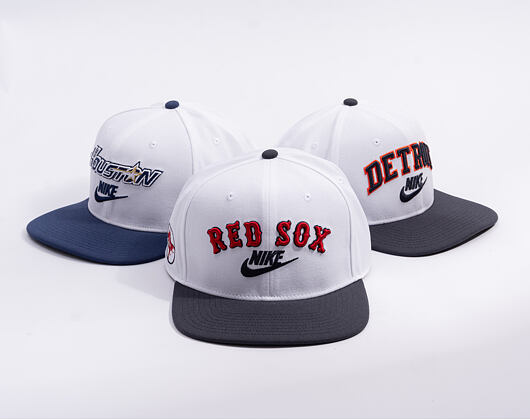 Cap Nike - Cooperstown Dri-Fit Pro - Boston Red Sox - White 10A/Pitch Blue 4FA