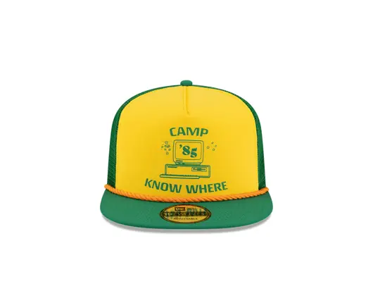Cap New Era - Camp Know Where 19TWENTY - Stranger Things - Green