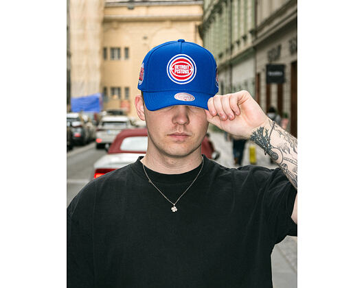Cap Mitchell & NessNBA Double Clutch Pro Snapback HWC Detroit Pistons - Royal