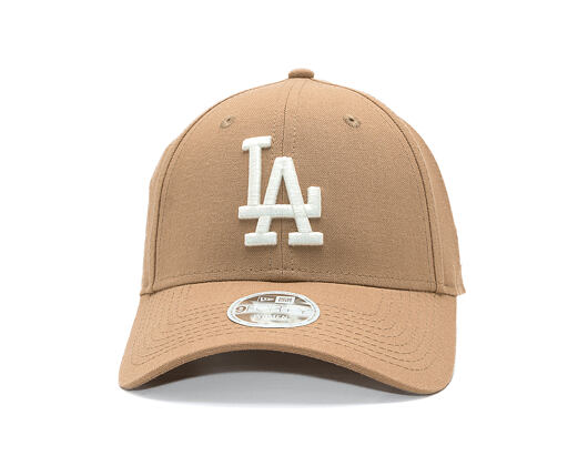 Womens Cap New Era - MLB Linen 9FORTY - LA Dodgers - Camel