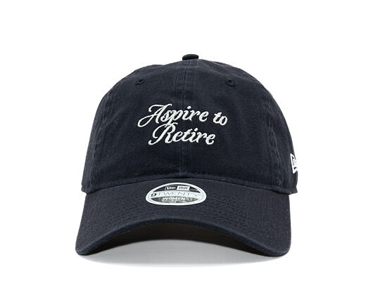 Womens Cap New Era - Branded Slogan 9TWENTY - Navy / Chrome White