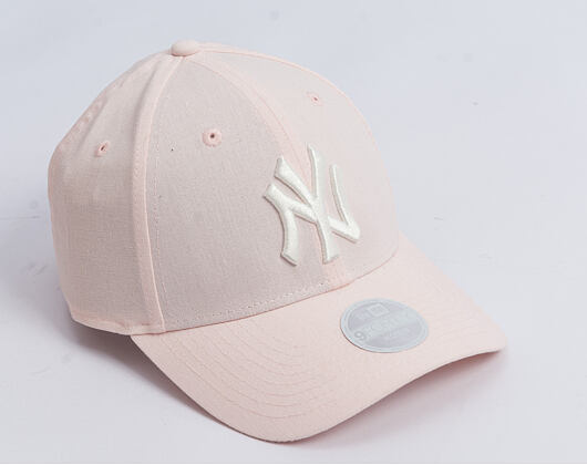 Womens Cap New Era - MLB Linen 9FORTY - NY Yankees - Blush Pink