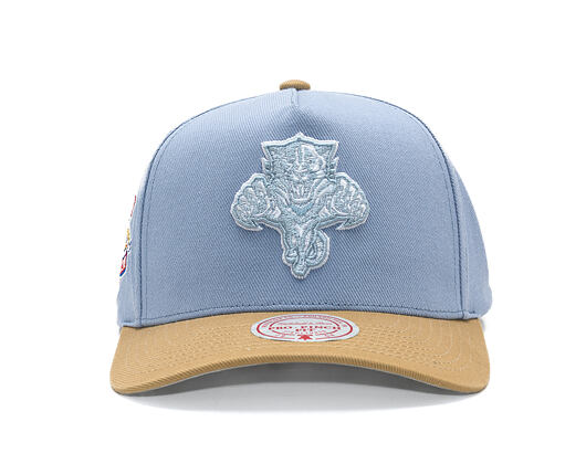 Cap Mitchell & Ness  - NHL Frosted Peak - Pro Pinch Snapback - Florida Panthers - Blue/Green