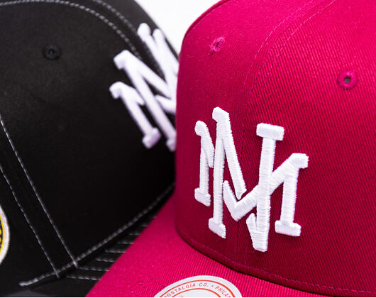 Cap Mitchell & Ness  - Branded Purple Blaze - Pro Crown Snapback - Purple