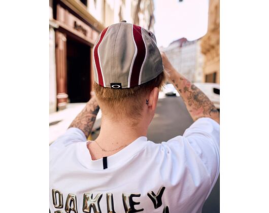Cap Oakley - Wave Cap - Cement/Black/Iron Red