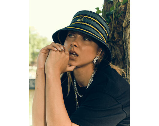 Bucket Hat Kangol - Tropic Resort Stripe Lahinch - Celestial Teal Multi