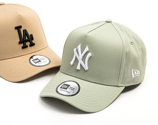 Cap New Era - MLB Essential 9FORTY A-Frame - LA Dodgers - Camel / Black
