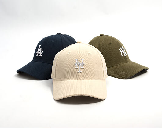Cap New Era - MLB Soft Cord 9FORTY - NY Mets - Stone