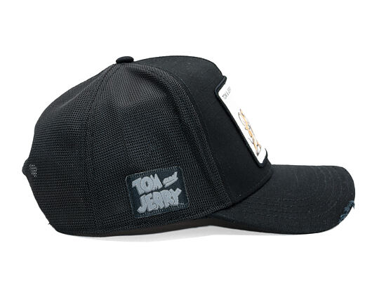 Cap Capslab - Tom & Jerry Trucker - Cat Chase - Black Distressed