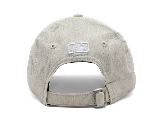 Kids Cap New Era - MLB Linen 9FORTY M-CROWN - NY Yankees - Stone / White