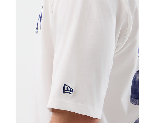 Tee New Era - MLB Cap Graphic Oversized Tee - NY Yankees - White