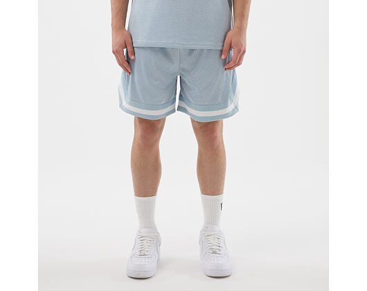 Shorts New Era - Branded Oversized Mesh Shorts - Sky Blue