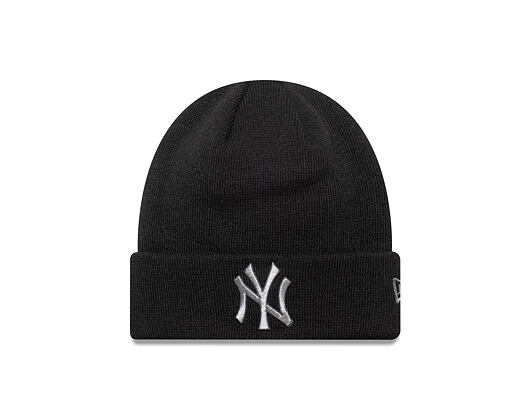 Beanie New Era - MLB Metallic Beanie Medium Knit - NY Yankees - Black