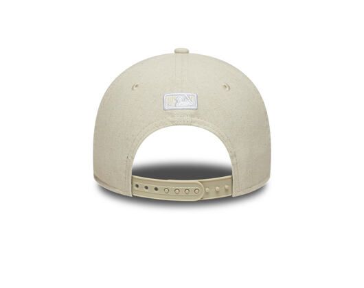 Cap New Era - MLB Linen 9FORTY M-CROWN - NY Yankees - Stone