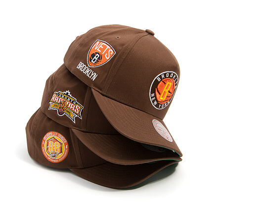 Cap Mitchell & Ness - NBA - Chestnut Peak - Toronto Raptors - Brown