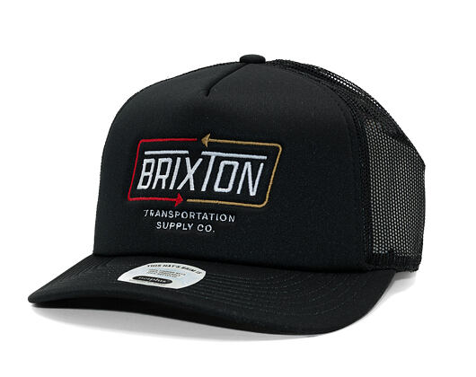 Cap Brixton - Caldwell Np Hp Trucker Hat - Black/Black
