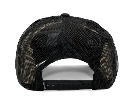 Cap Brixton - Hubal C Np Mp Trucker Hat - Black/Off White/Black