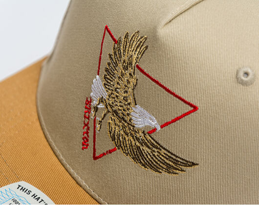 Cap Brixton - Opal C Np Mp Snapback - Sand/Dark Khaki