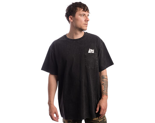 Tee Lord Nermal Pocket Tee (Black Vintage Wash)