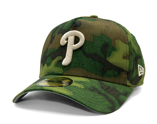 Cap New Era - MLB Ripstop Camo 59FORTY - Philadelphia Phillies - Woodland Camo