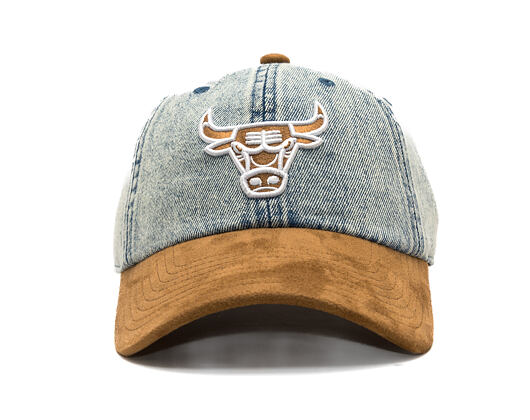 Cap Mitchell & Ness - Den Suede Strapback - NBA - Chicago Bulls - Blue