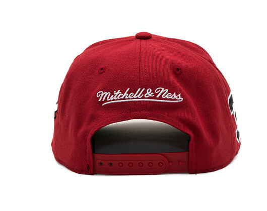 Cap Mitchell & Ness - Player Script Hwc - NBA - Chicago Bulls - Scottie Pippen - Red