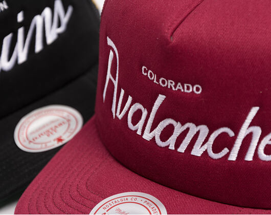 Cap Mitchell & Ness - Head Coach Trucker - NHL - Colorado Avalanche - Maroon