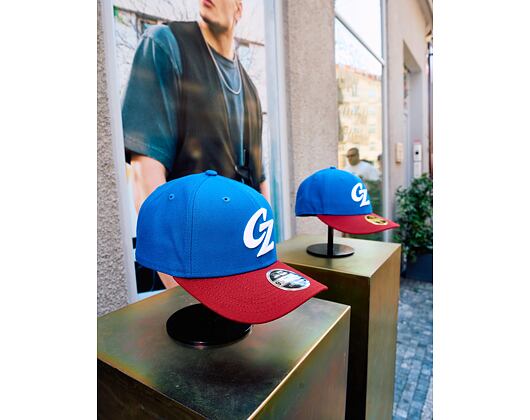 Kids Cap New Era - Team Core M-CROWN 9FORTY - Baseball Czechia - Navy / Red