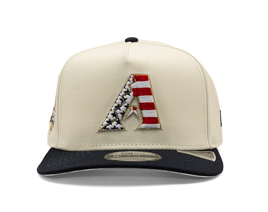 Cap New Era - MLB "American Flag" 9FIFTY - Arizona Diamondbacks - Chrome White