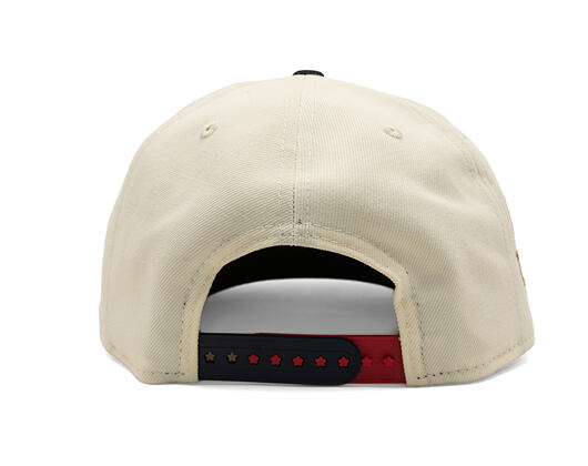 Cap New Era - MLB "American Flag" 9FIFTY - Atlanta Braves - Chrome White