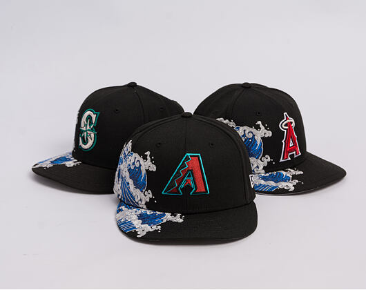 Cap New Era - MLB "Tidal Wave" 59FIFTY - Arizona Diamondbacks - Black